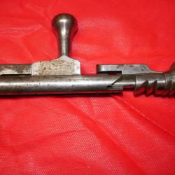 Culasse de Fusil de marine Kropatschek mod&egrave;le 1878, calibre 11 mm (extracteur absent)