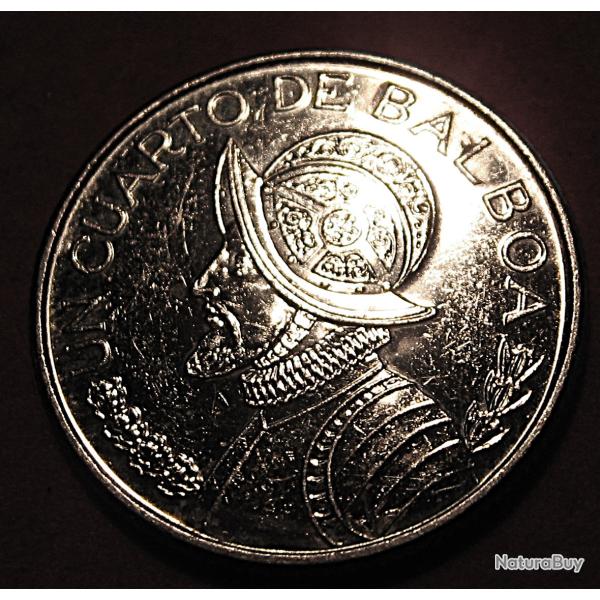 r�publique du PaNama piece de 1/4 BALBOA 2018  ttb