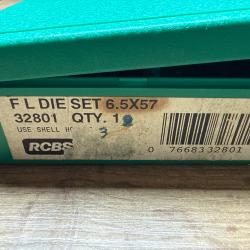 jeu d'outil RCBS 6.5x57