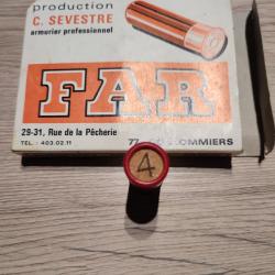 Cartouche de calibre 16 bo&icirc;te de 10 no4