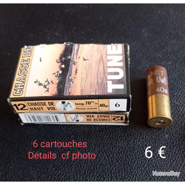 Bo�tes de CARTOUCHES PLOMB Cal 12