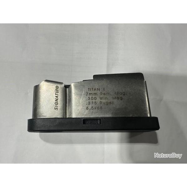 Occasion Chargeur pour carabine ROSSLER TITAN 6 cal.300wm 7mm rem 3 coups