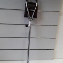 Canne siege cuir 74cm aluminium