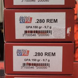 Lot de 4 bo&icirc;tes GPA 280r 150gr