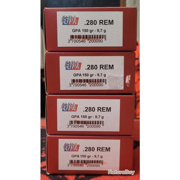 Lot de 4 bo�tes GPA 280r 150gr