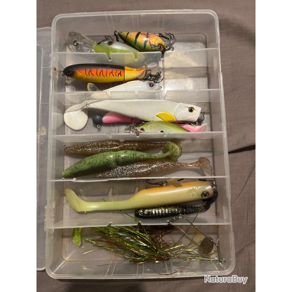 Lot de plusieurs leurres