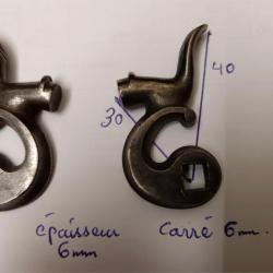 chiens pour fusil &agrave; percussion centrale