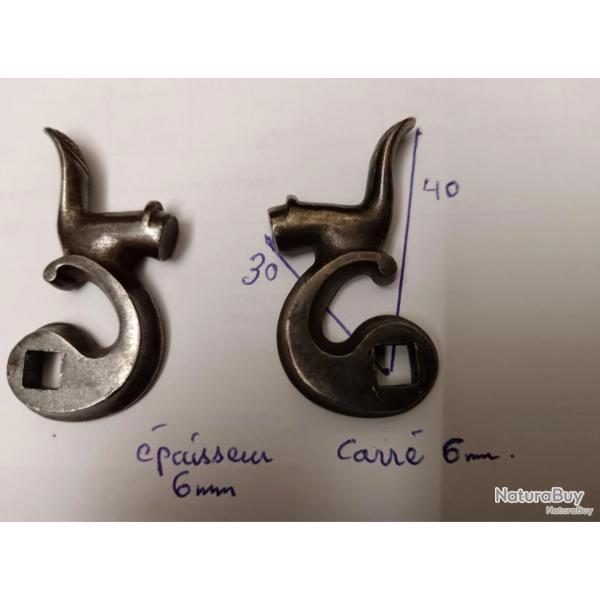 chiens pour fusil � percussion centrale