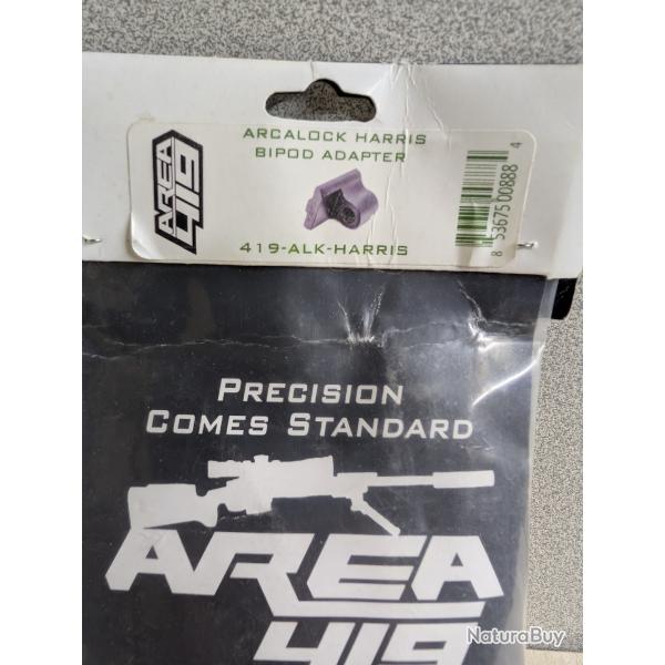 AREA 419 Element pour montage d'un bipied Harris