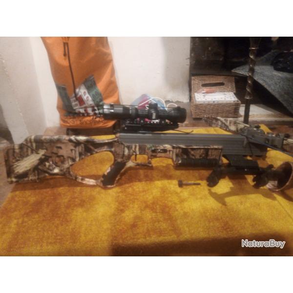 ARBALETE EXCALIBUR MATRIX  CAMO 220 LBS  330 FPS �tat neuf