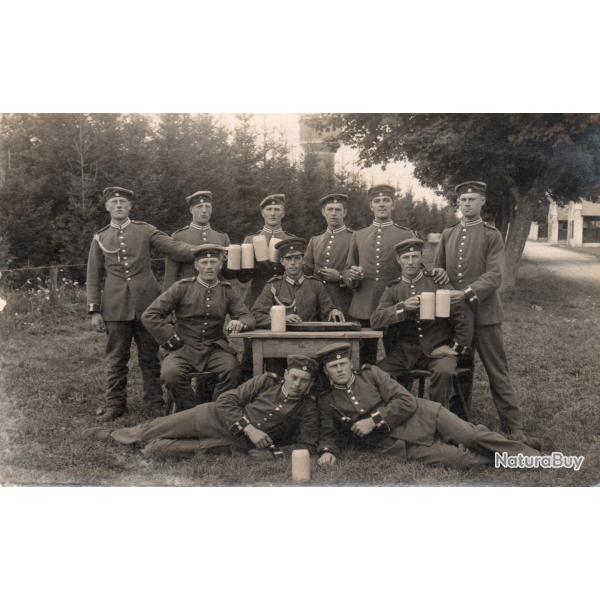 CPA - photo D'un groupe de soldats allemands - N�7453
