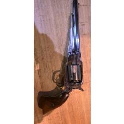 Tr&egrave;s rare revolver poudre noir calibre 44 mod&egrave;le 1858 New army ,  san paolo grav&eacute; 1977 jamais tir&eacute;.