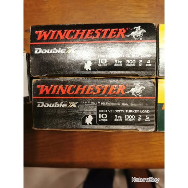 Cartouche calibre 10 Winchester double X
