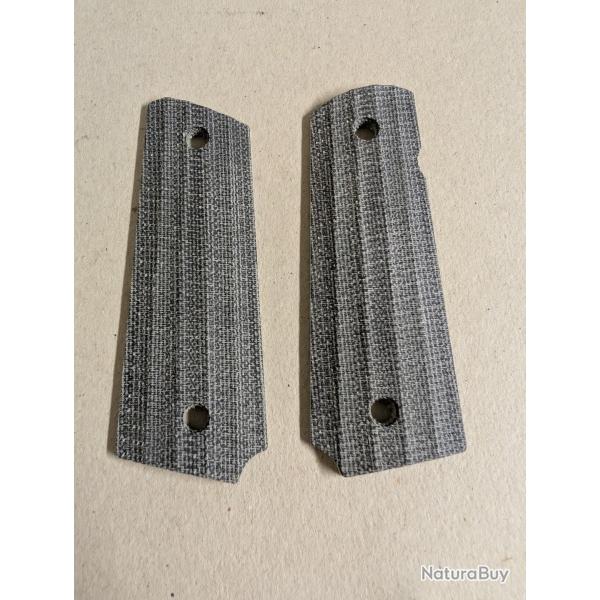 Plaquettes VZ ref GTR BBC SLM pour 1911