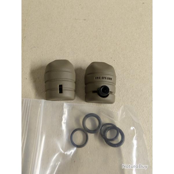 Boule de levier KRG OPS pour rem 700 verte