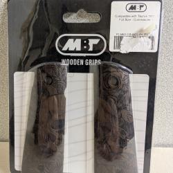 Plaquettes MBT Wooden grip
