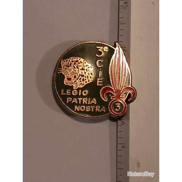 Insigne de la 3�me compagnie du 3�me r�giment �tranger d'infanterie (3�me REI)