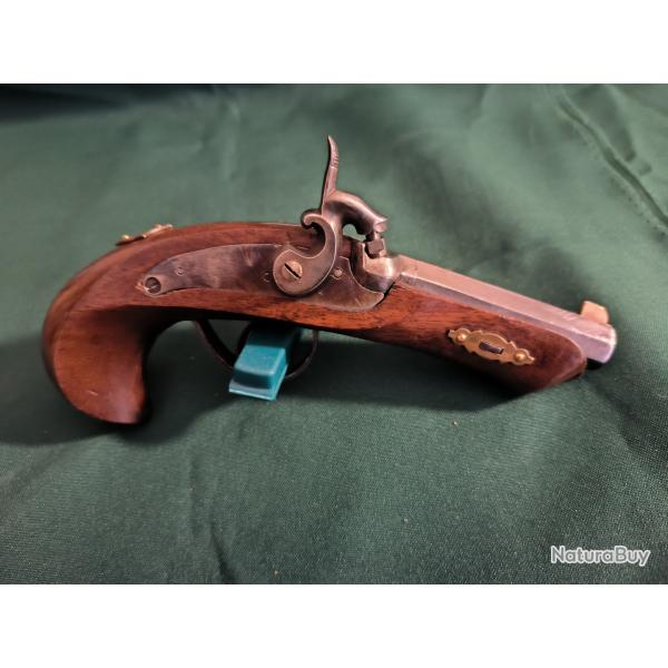 Pistolet � percussion Deringer Mendi
