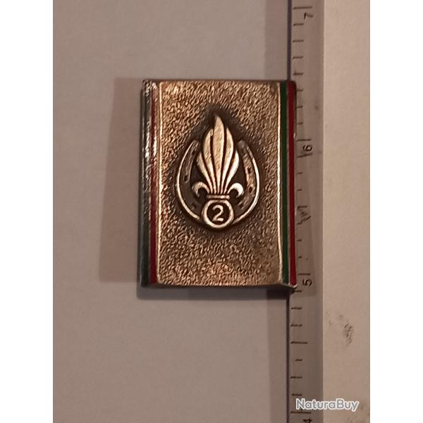 Insigne du 2�me r�giment �tranger d'infanterie (2�me REI) - Drago - retirage