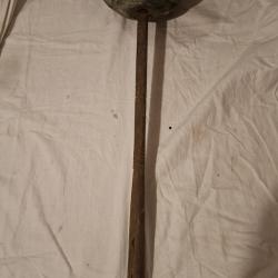 Hache chinoise XIX &egrave;me moines shaolin arme  d AST