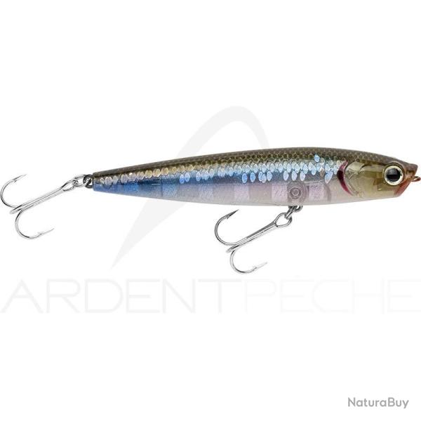 Poisson nageur LUCKY CRAFT Gunfish 95 SW Zebra MS Ghost minnow