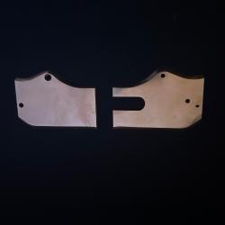 Paire de plaque pour winchester 1866 Yellowboy Uberti. (Tout calibres)