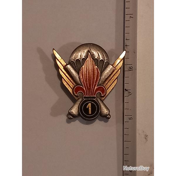 Insigne de la 1�re compagnie �trang�re parachutiste de mortiers lourds (1�re CEPML)