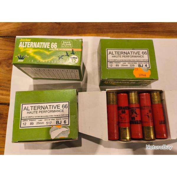 1� sans prix de r�serve 4  bo�tes jocker alternative 12/89mm