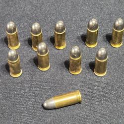 lot 10 munitions neutralis&eacute; en calibre 6,35 ou (25 ACP nom US) pour Colt Pocket, FN Baby sans boite