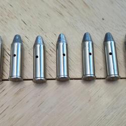 38 Sp&eacute;cial neutralis&eacute;es nickel&eacute;, laiton, winchester, GFL, SFM,Geco, Gevelot,iMi t&ecirc;te plomb ou cuivr&eacute;