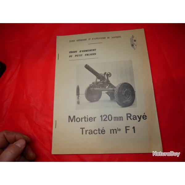 Guide Technique MORTIER 120MM RAYE TRACTE Mle F1