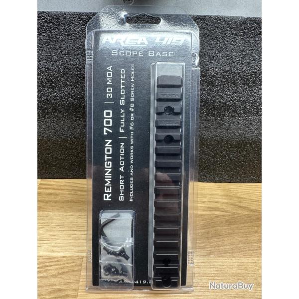 Rail Picatinny Remington 700 short action Area 419