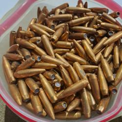 Ogives diam&egrave;tre 0.284.  139gr ppu. Lot de 100.