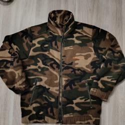 Veste polaire chasse camouflage pour enfant taille 8 ans