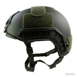 CASQUE TACTIQUE FAST VERT (NON VENTIL&Eacute;) - LIVRAISON GRATUITE