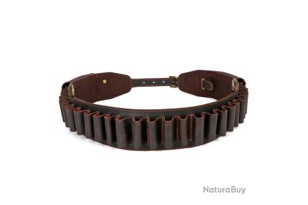 Armas de Colección - cartouchiere francaise pour mas 36 - en cuir