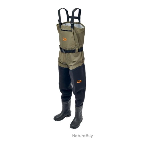 Waders respirants DAIWA hybride avec bottes