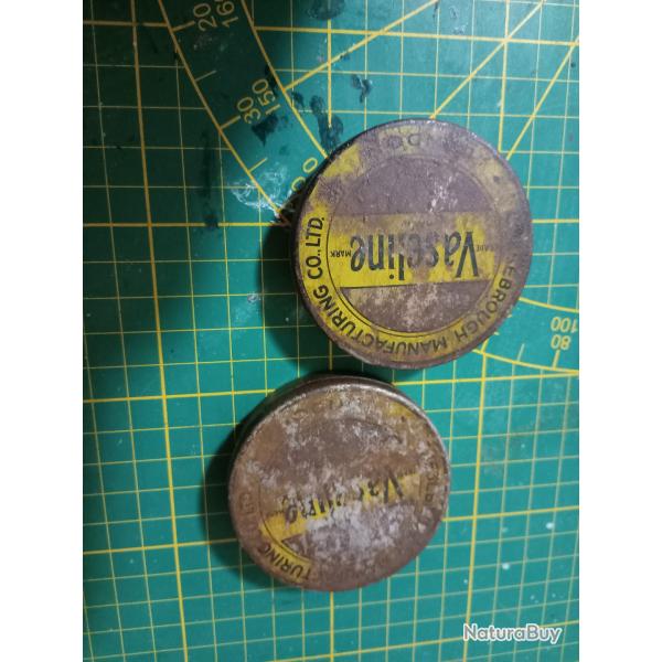 Bo�te de vaseline anglaise Ww2, SAS, SOE, r�sistant