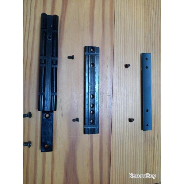 Lot rail de montage lunette Ruger 10/22