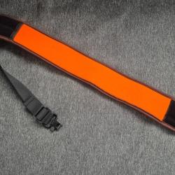 bretelle carabine neoprene orange