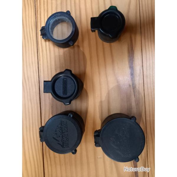 Lot prot�ge objectif de lunette