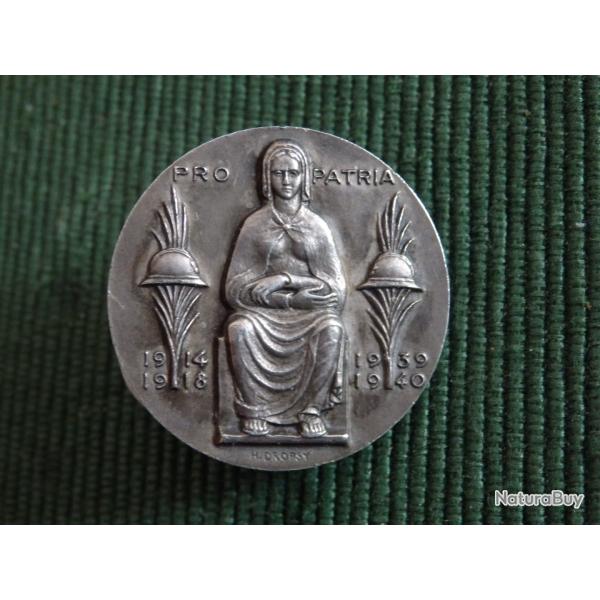 INSIGNE ARGENT  VICHY,ETAT FRANCAIS,PETAIN