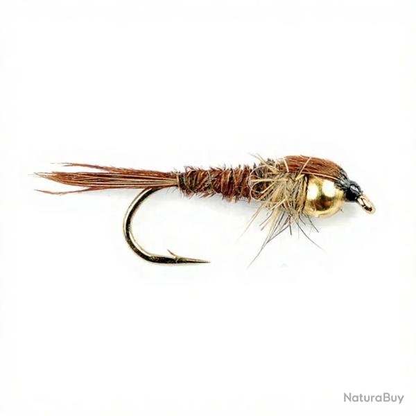 Mouche FMF Nymphe casqu�e golden pheasant tail 395 H14