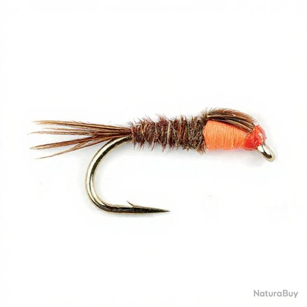Mouche FMF Nymphe pheasant tail orange 407 H12