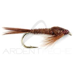 Mouche FMF Nymphe pheasant tail plomb&eacute;e 421 H12