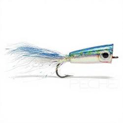 Mouche FMF mylar popper blue/white 2630 H2/0