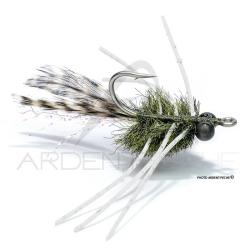 Mouche FMF bonefish JT&acute;s Creole Crab Olive 9097 H4