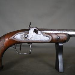 Pistolet &agrave; percussion - Milieu du 19&egrave;me si&egrave;cle