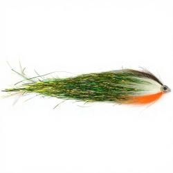 Mouche FMF Brochet Pike Wiggle Tail Tube Green n Gold 976425 25 cm