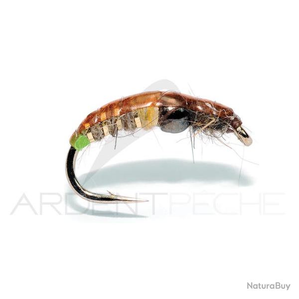 Mouche FMF Nymphe tungst�ne depth charge amber 814 H12